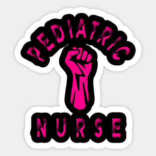 Pediatric Nurse Cute Gift Idea Sticker